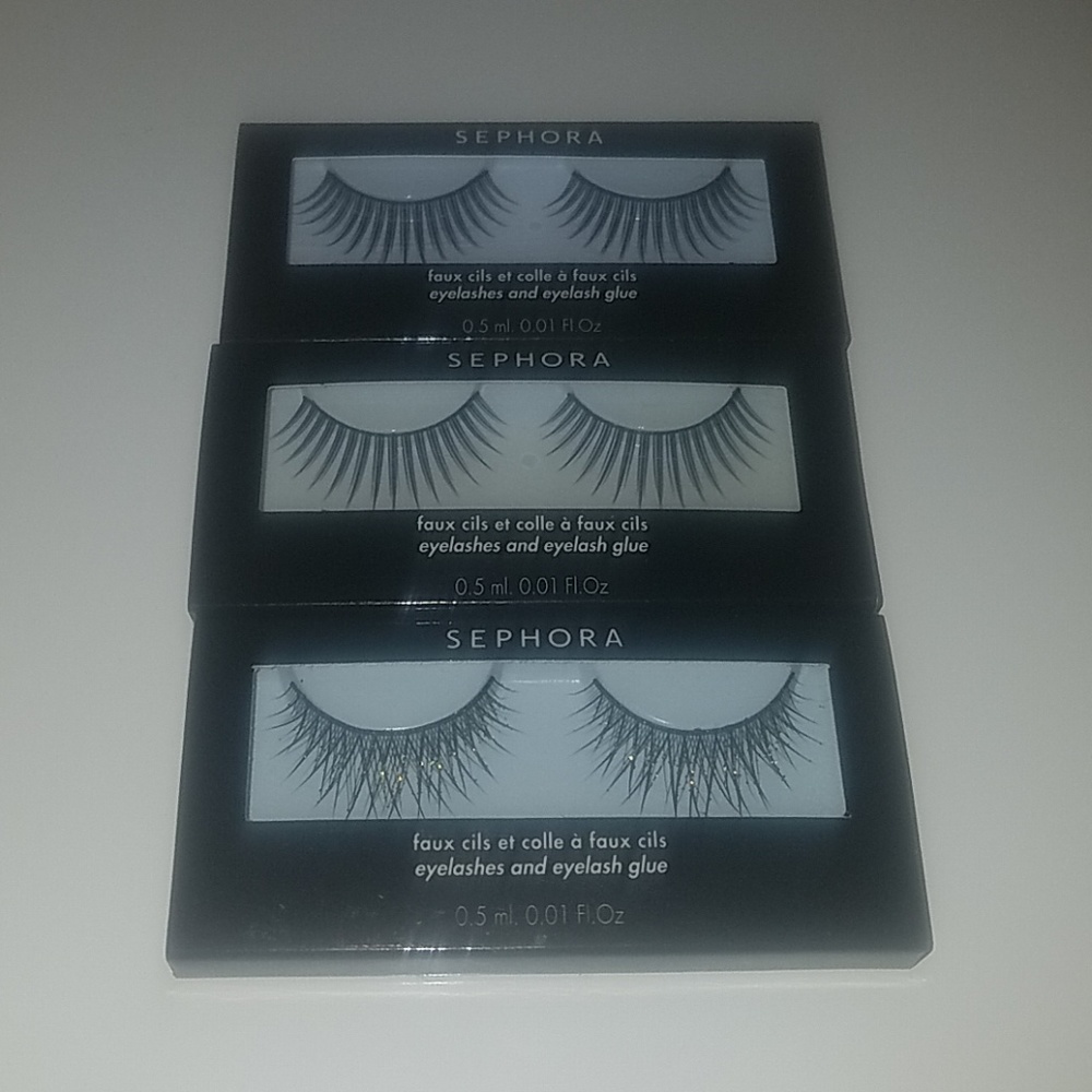 4 Sephora Eyelashes EYE LASHES